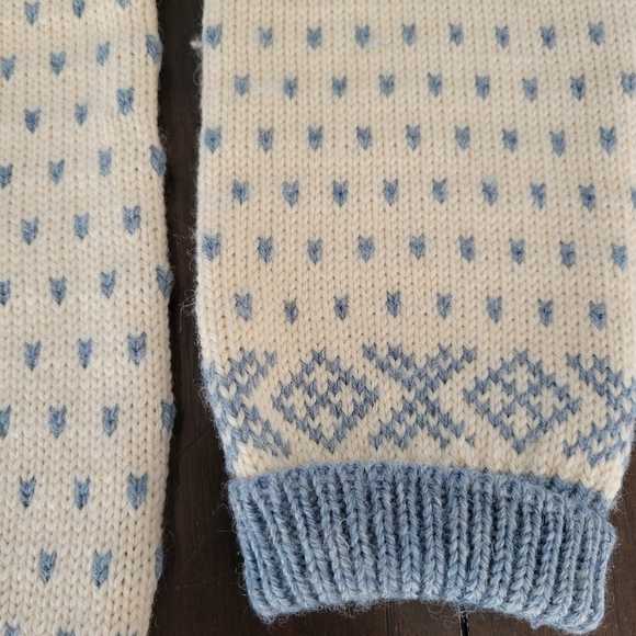 Vintage LL Bean 100% Wool Sweater Size 42/XL Made In Norway - Picture 3 of 16